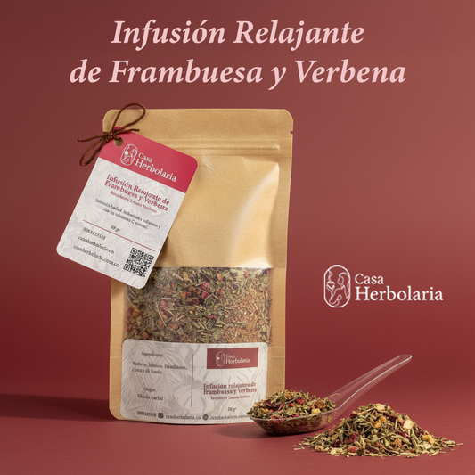 Infusión Relajante de Frambuesa & Verbena