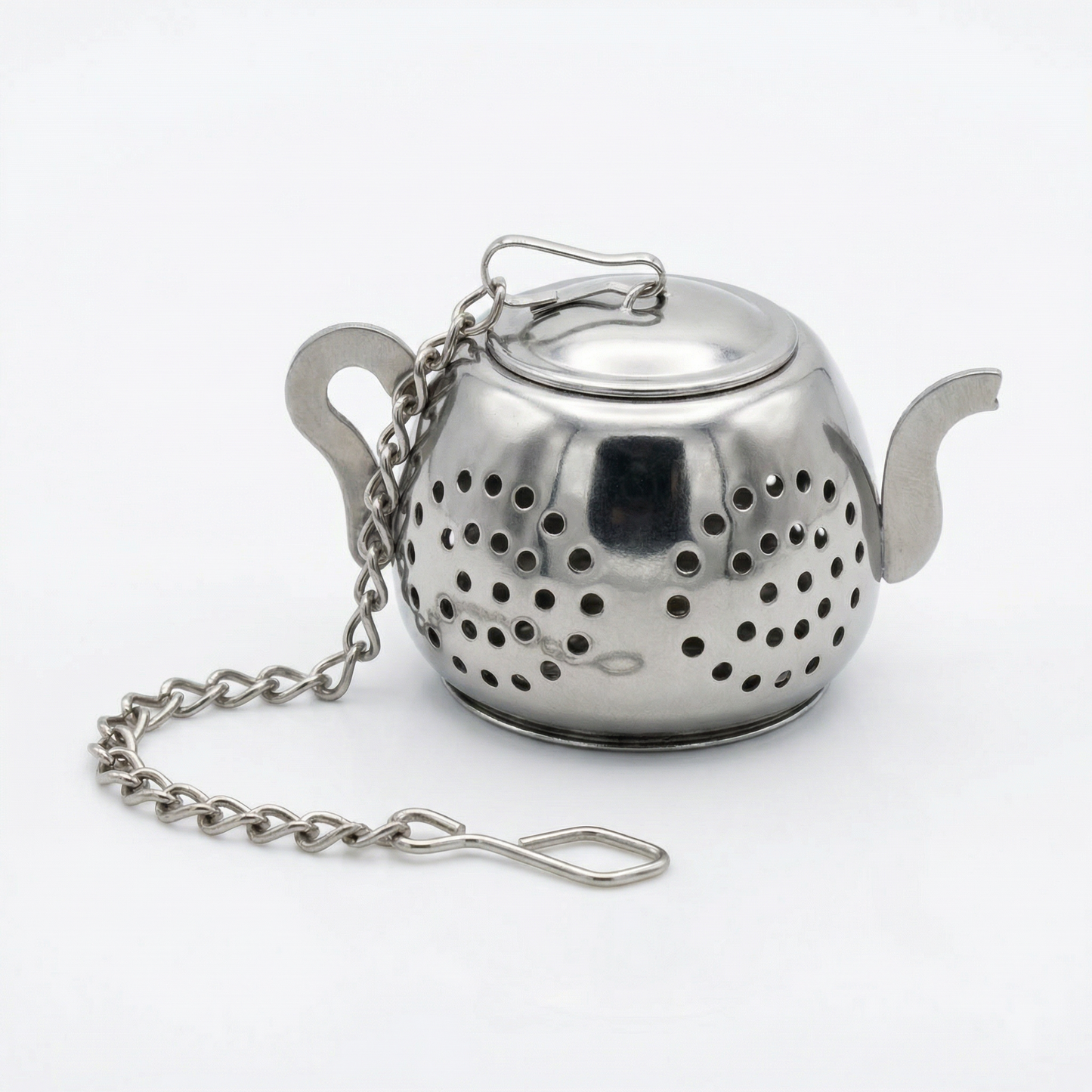 Kit de Pocillo con Base de Madera, Infusor Metálico y 50 gr de Infusión de Rooibos Crema de Caramelo