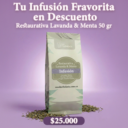 Infusión Restaurativa Lavanda & Menta