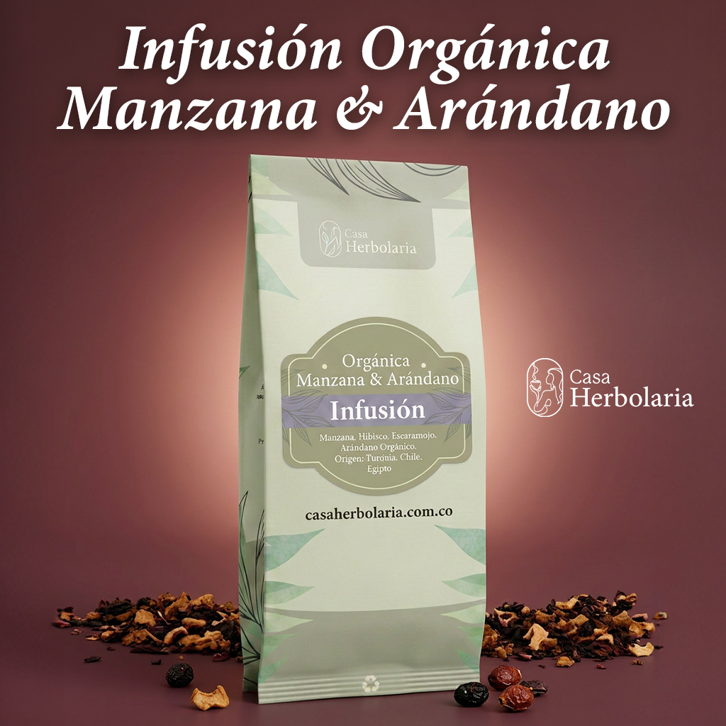 Infusión Orgánica Manzana & Arándano
