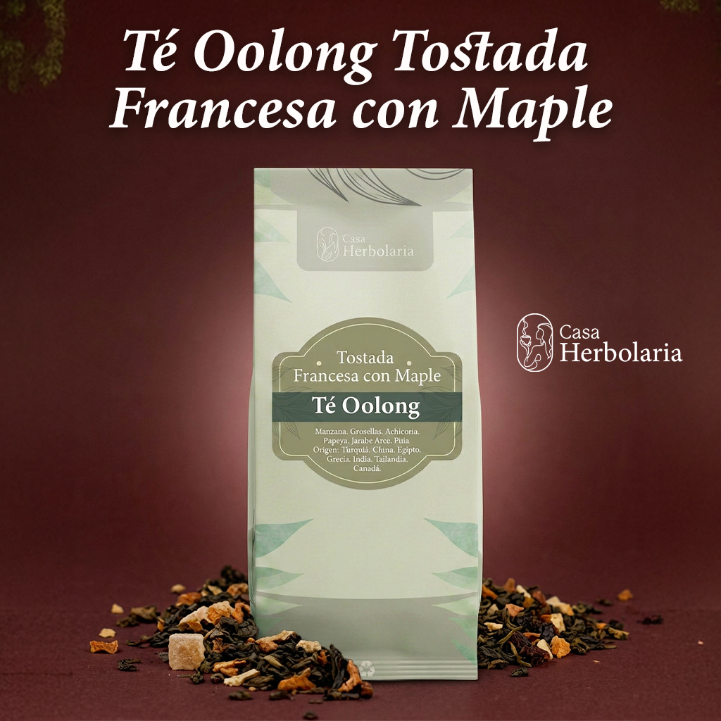 Té Oolong Sabor Tostada Francesa con Maple