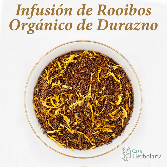 Infusión de Rooibos Orgánico de Durazno