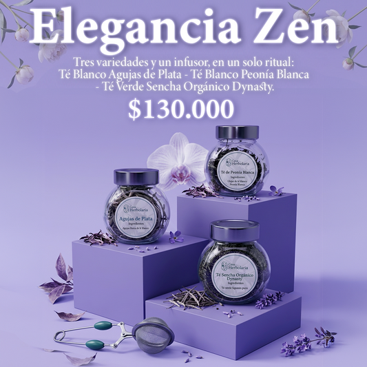 Ritual Elegancia Zen | Kit de 3 Tés + Infusor