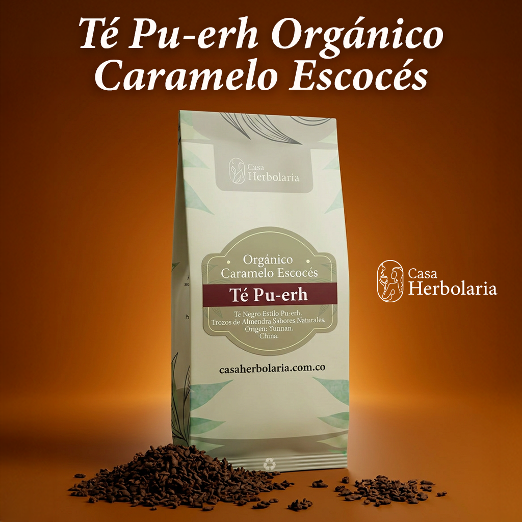 Té Pu-erh Orgánico Caramelo Escocés