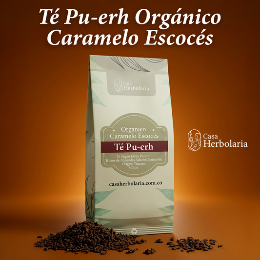 Té Pu-erh Orgánico Caramelo Escocés