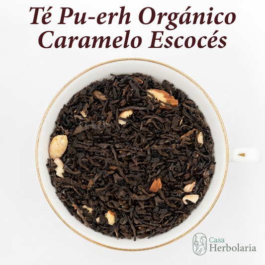 Té Pu-erh Orgánico Caramelo Escocés