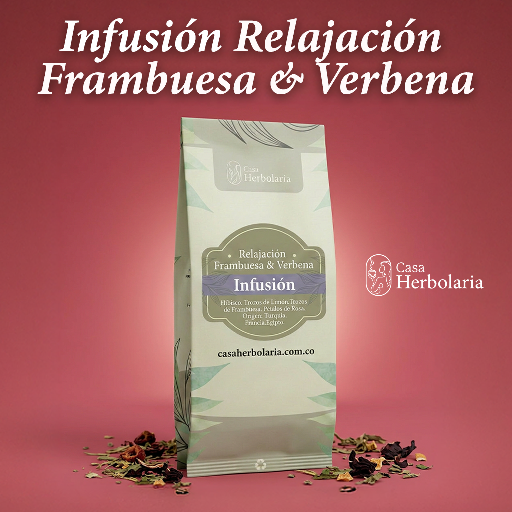 Infusión Relajante de Frambuesa & Verbena