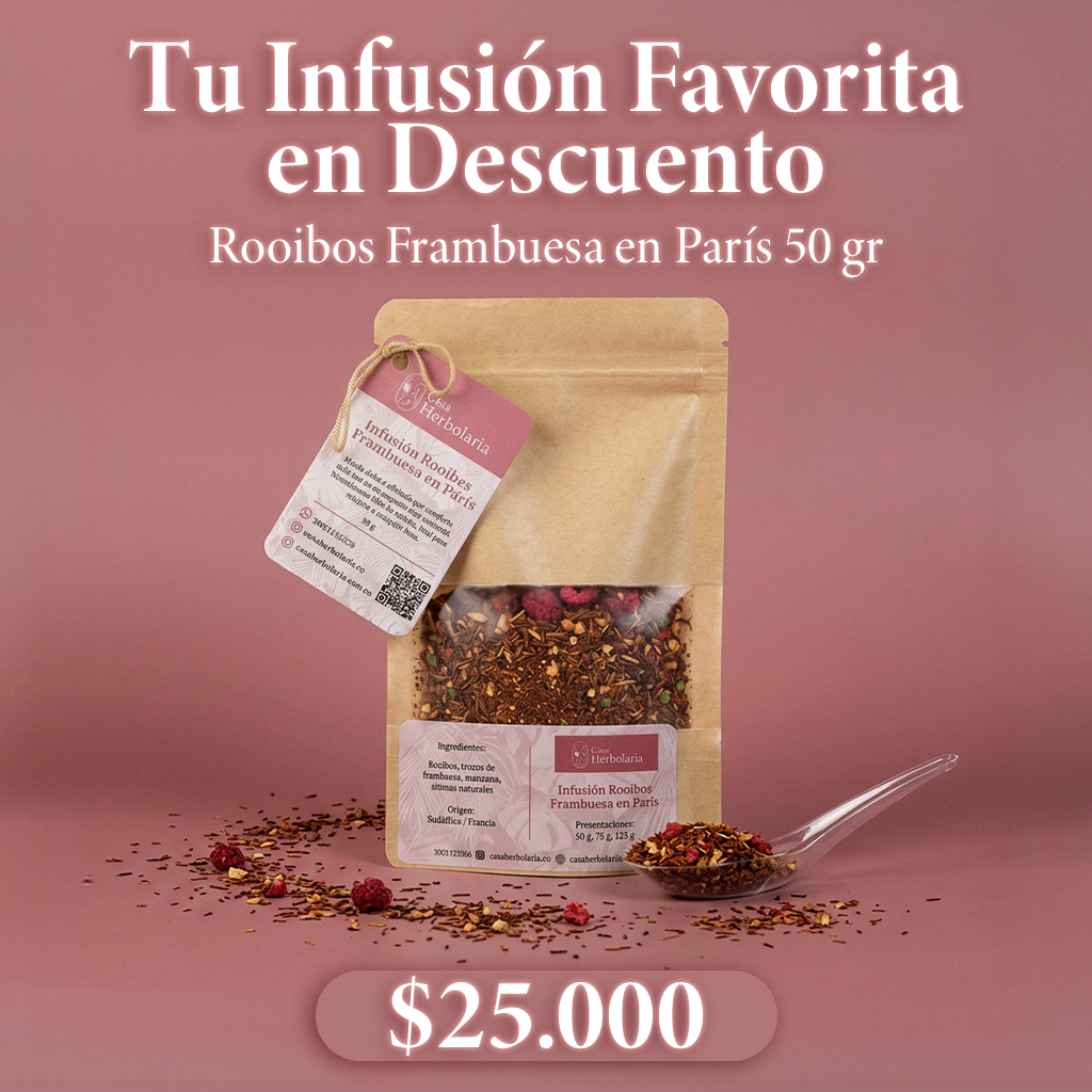 Infusión de Rooibos Sabor Frambuesa en París