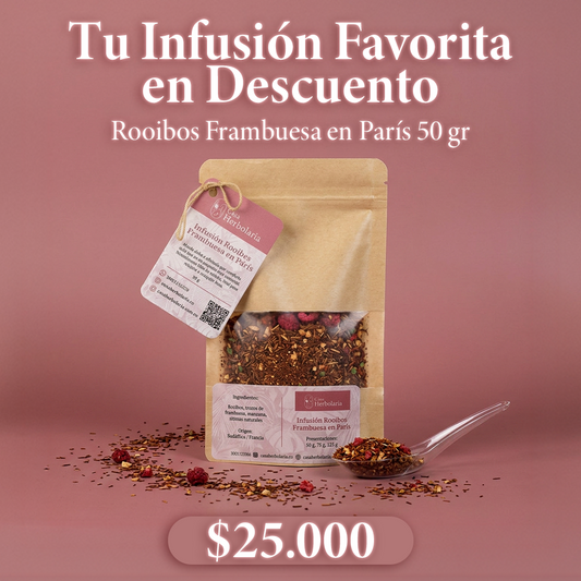 Infusión de Rooibos Sabor Frambuesa en París