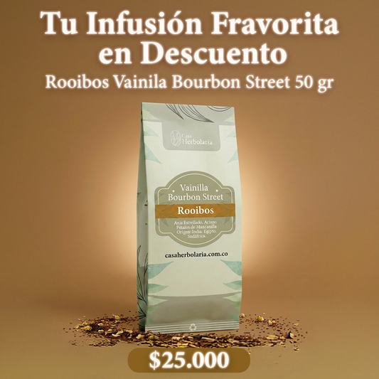 Infusión de Rooibos Vainilla Bourbon Street