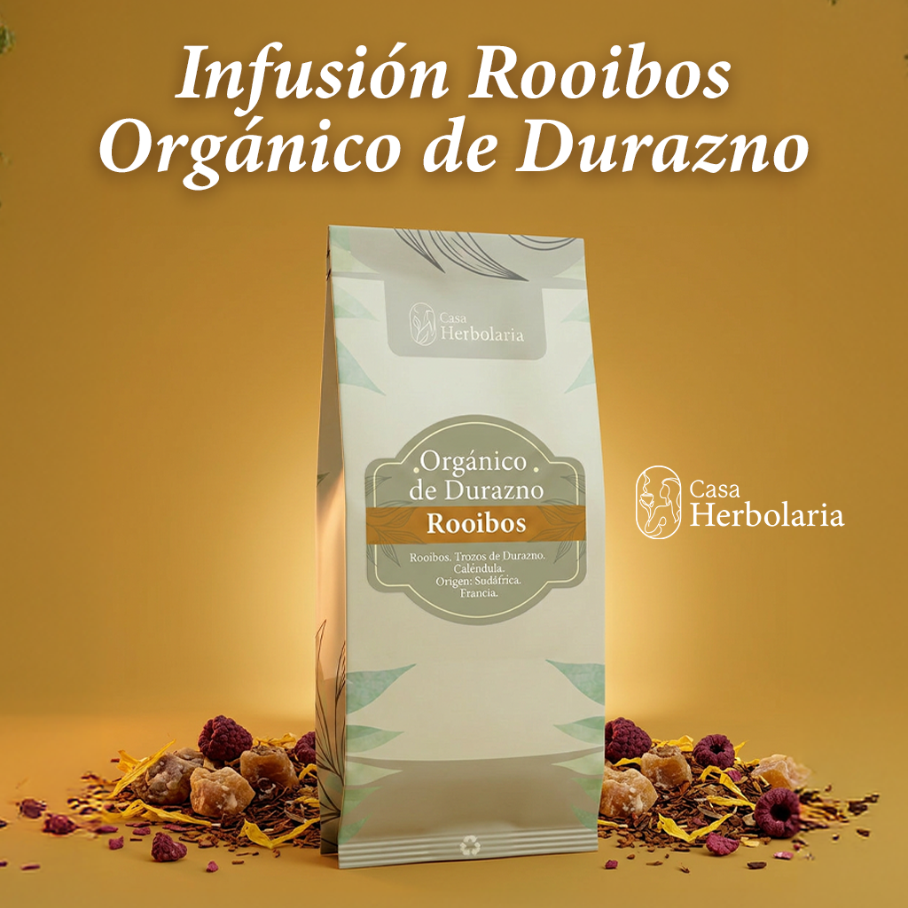 Infusión de Rooibos Orgánico de Durazno