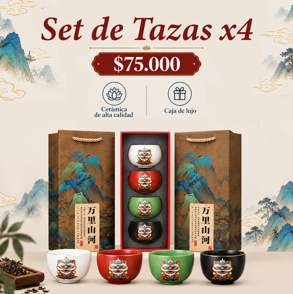 Cuencos para Té x4