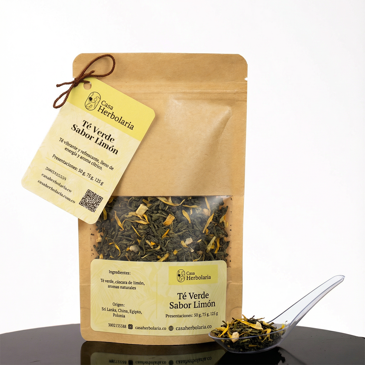 Té Verde Sabor Limón