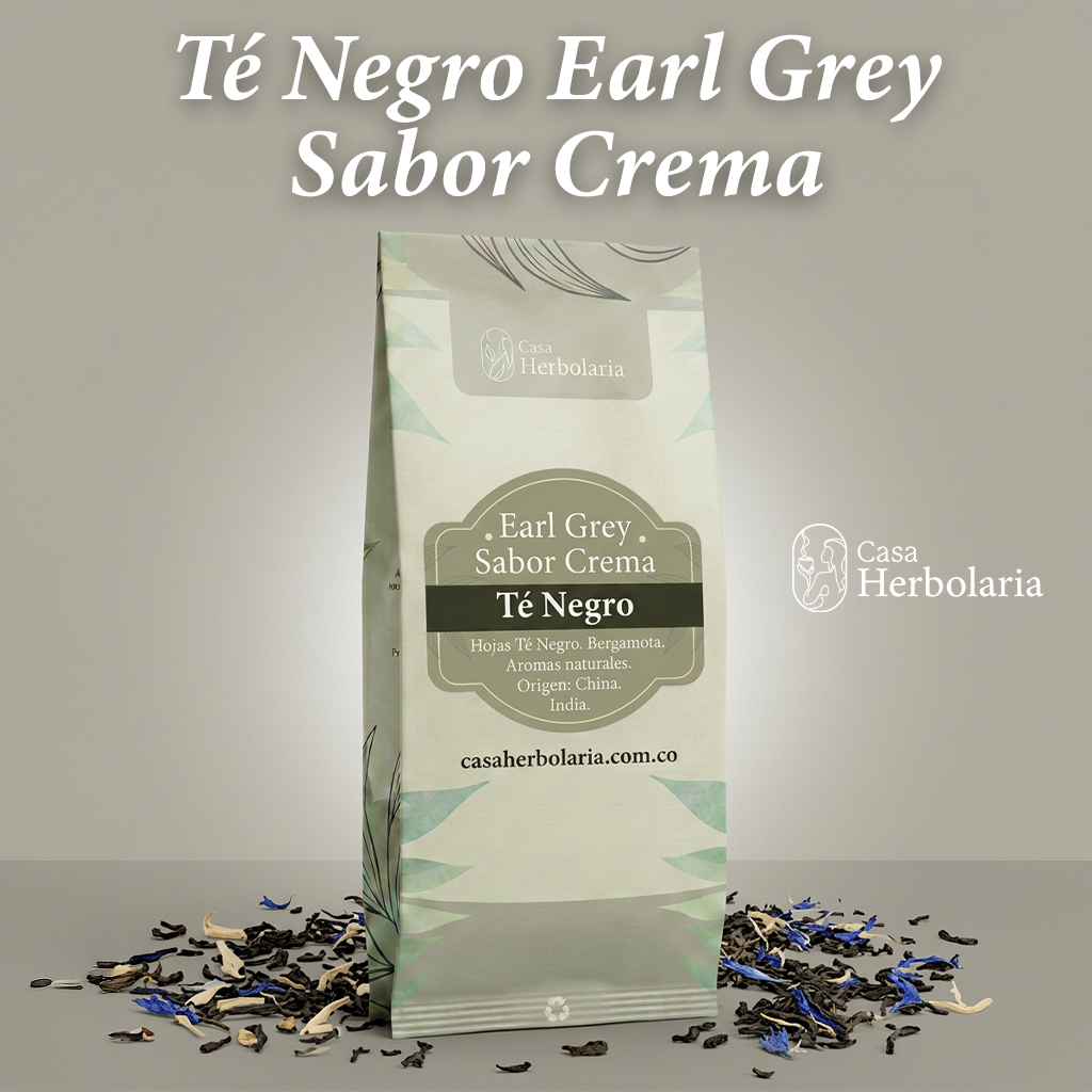 Té Negro Earl Grey Sabor Crema