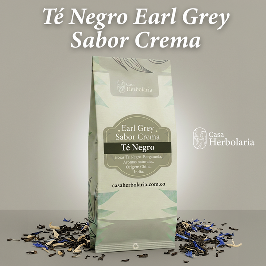 Té Negro Earl Grey Sabor Crema