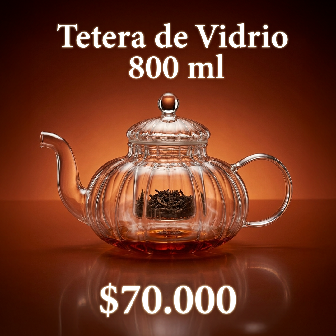 Tetera de Vidrio 800 ml