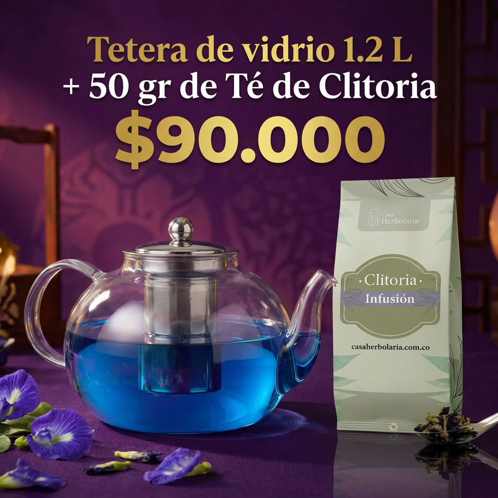 Tetera de Vidrio 1 L