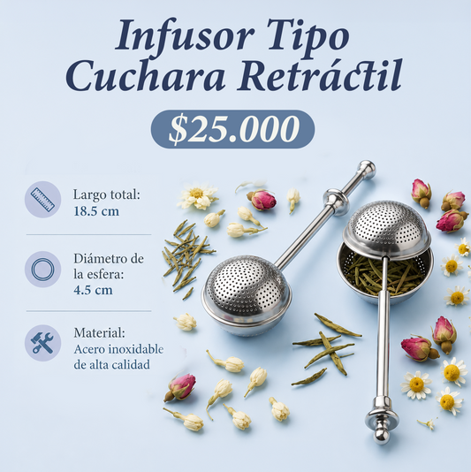 Infusor Tipo Cuchara Retráctil